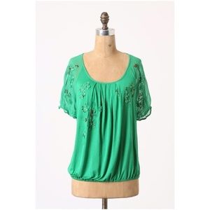 Anthropologie Saxifrage Thicket  blouse